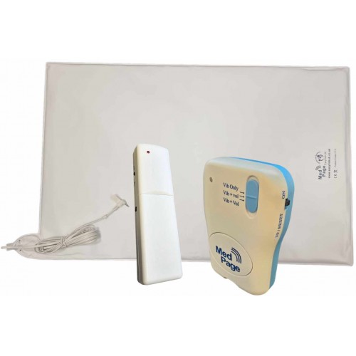 MPPLPMK (2023 Model) Floor pressure mat alarm with radio pager